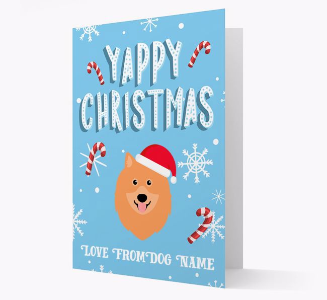 Yappy Christmas: Personalised {breedFullName} Christmas Card